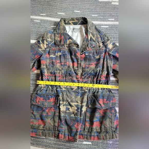 Aztec Print Urban Outfitters Utility Jacket - Autumn Or Spring - Picture 6 of 8